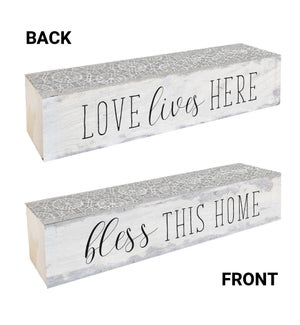 Love Lives Here Block